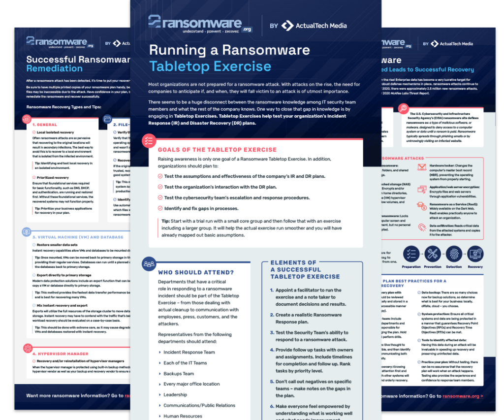 What are Tabletop Exercises, How Do They Help Prevent Ransomware?